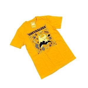 Latino Heritage Month Yellow Naturaleza Short Sleeve T-Shirt - Size Small - NWT